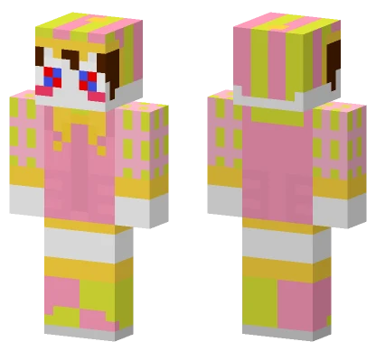 Easter Pomni Fanmade Minecraft skin