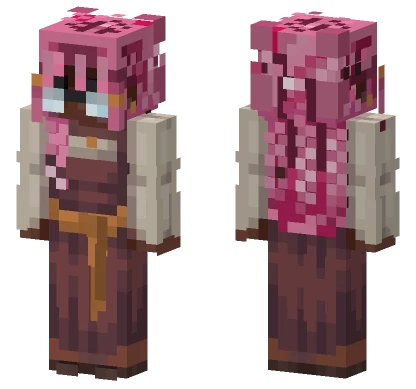 Eceryday Pink Outfit Minecraft skin