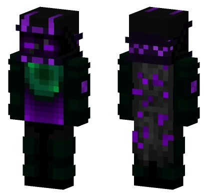 Echo Knight of the End Minecraft skin