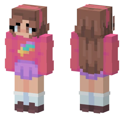 Ecliphix Mabel Pines Minecraft skin