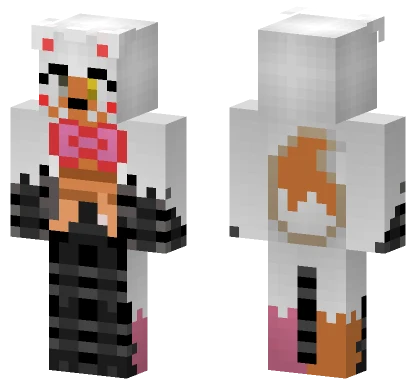 Eclipse The Fox Minecraft skin