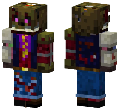 Economy Trap FNAF 44 Minecraft skin