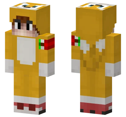 Edgardo666 Usa Traje Disfraz Tails Minecraft skin