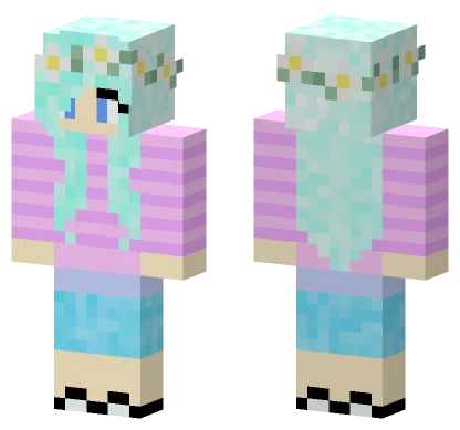 Edited Girl Minecraft skin
