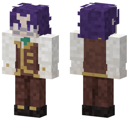 Edwin Delarose OC Minecraft skin