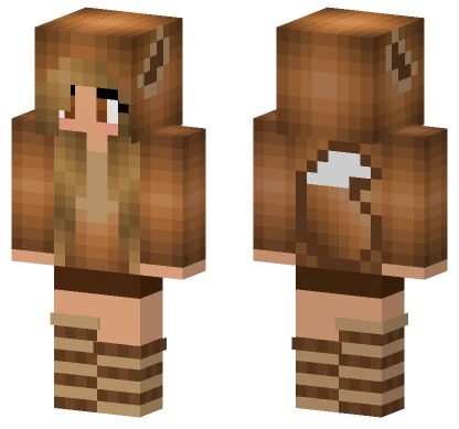 Eevee Girl Edit Minecraft skin