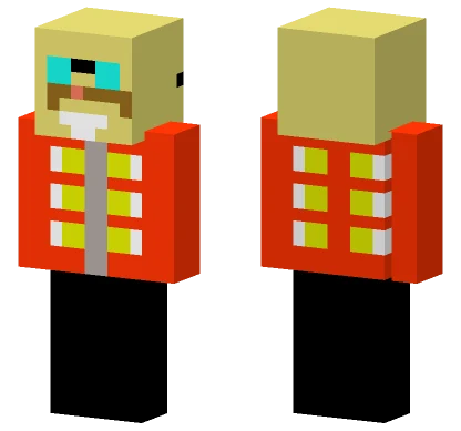 Eggman Robot Minecraft skin