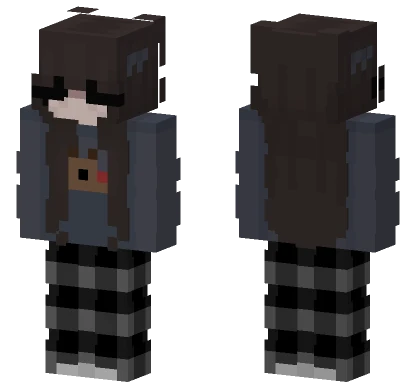 Egirl Anime Girl Minecraft skin