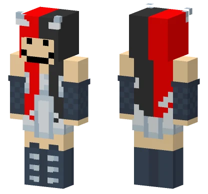 Egirl Quackity Quartz Minecraft skin