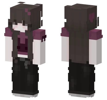 Egirl Skin Minecraft skin