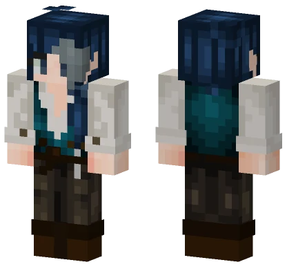 Eirwen Winter Fae Minecraft skin