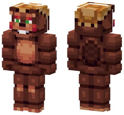 El Chip FNAF Pizzeria Simulator Minecraft skin