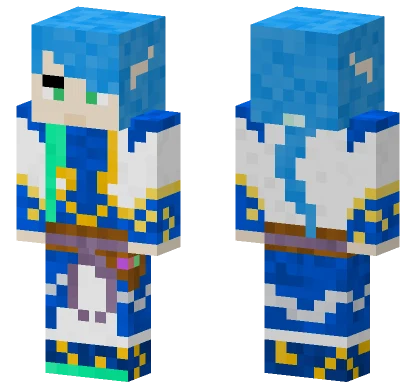 Eldarya Ezarel Minecraft skin