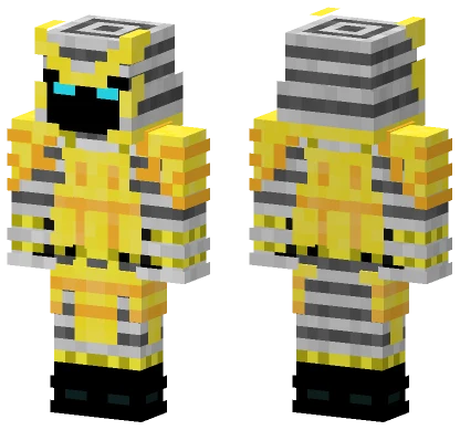 Electric Samurai Minecraft skin