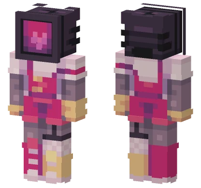 Electrical Heart RCE Minecraft skin