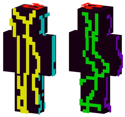 Electro Party Time Minecraft skin