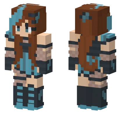 Electro Shocked RCE Minecraft skin