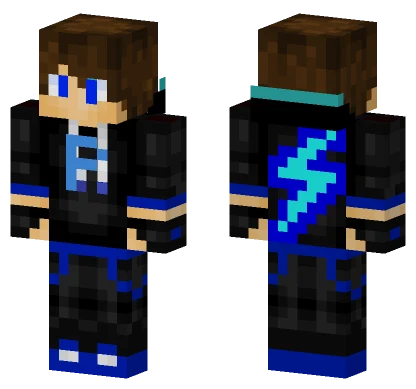 Electrodehawk Boy Minecraft skin