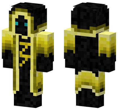 Electromage With Glow Effects Minecraft skin