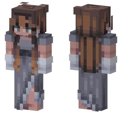Elegant Girl Minecraft skin
