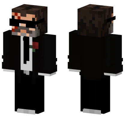 Elegant Man Suit Minecraft skin