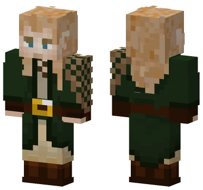 Elf Fisherman Minecraft skin