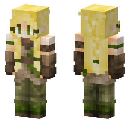 Elf Girl Minecraft skin