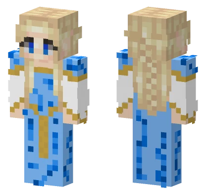 Elf Princess Minecraft skin