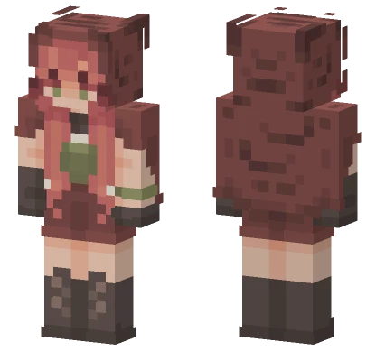 Elf Teen Minecraft skin
