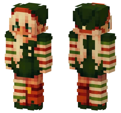 Elf Workshop Results Minecraft skin