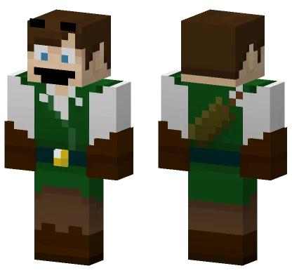 Elfy Happy Fixed Minecraft skin