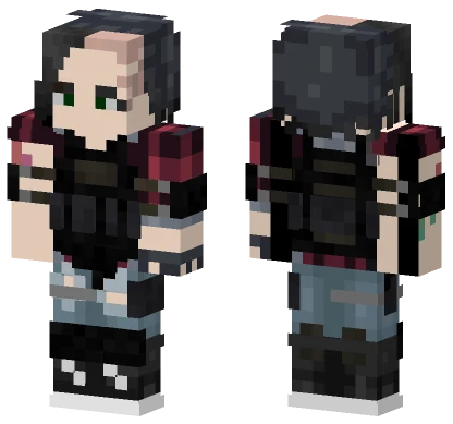Ellie Fallout – Jenny Mod Skin Minecraft skin