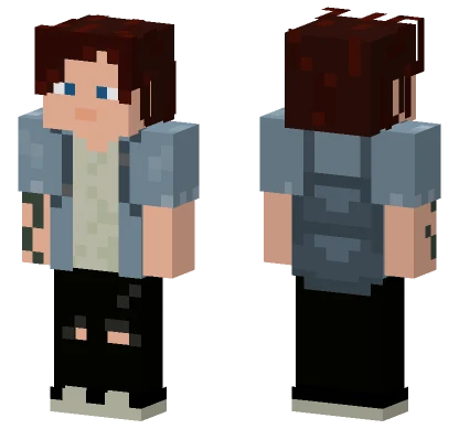 Ellie Tlou 2 Updated Minecraft skin