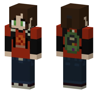 Ellie Tlou Minecraft skin