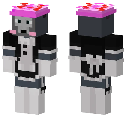 Elliot Gorilla Tag Maid Minecraft skin
