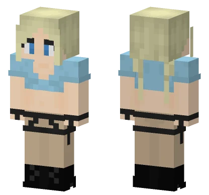 Elsa Bloodstone Young Blood Minecraft skin