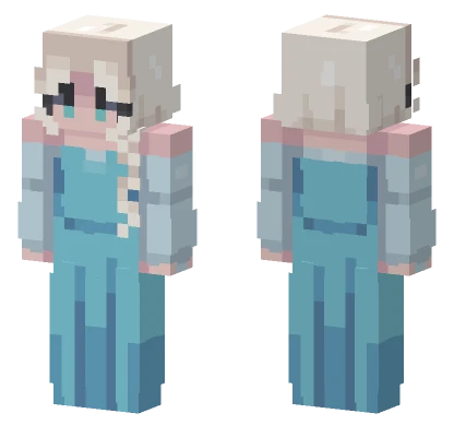 Elsa Skin Minecraft skin