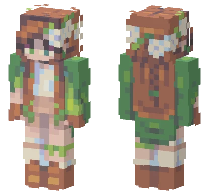 Elven Race Minecraft skin