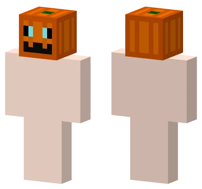Elyra Bloodmoon Pumpkin Mutant Minecraft skin