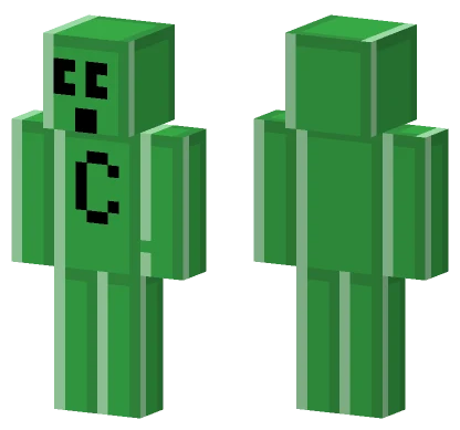 Emerald Craftee Minecraft skin