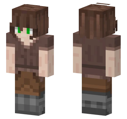 Emerald Green Skin Minecraft skin