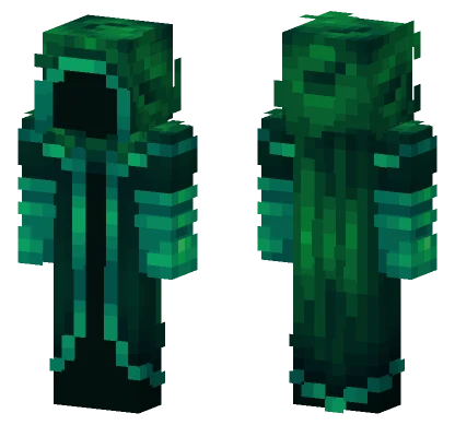 Emerald Mage Minecraft skin