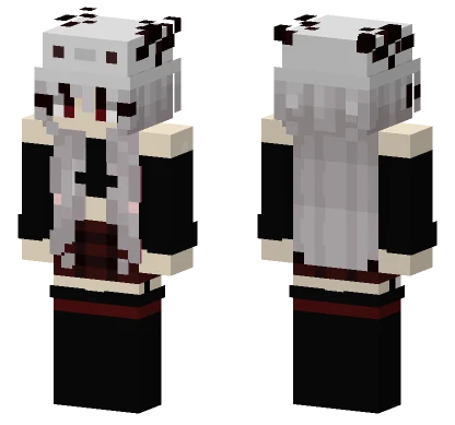 Emo Axolotl Minecraft skin