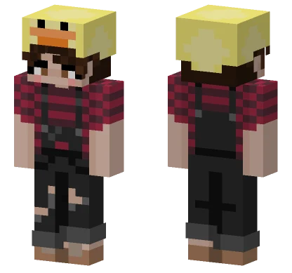 Emo Duckie Minecraft skin