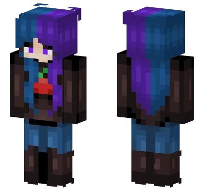 Emo Girl Minecraft skin