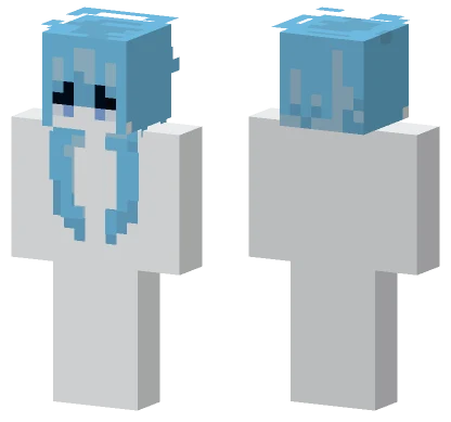 Emo Girl Base Minecraft skin
