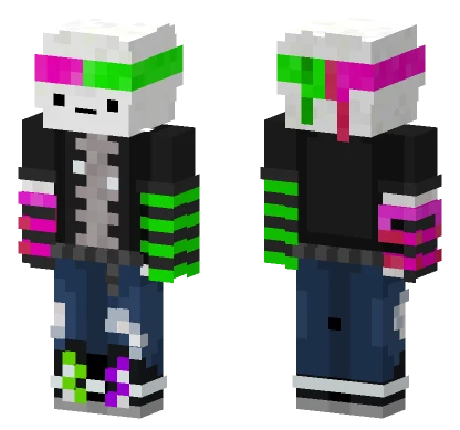Emo Man Dude Thing Minecraft skin
