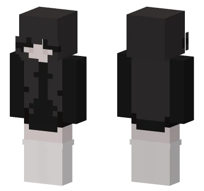 Emo Sweat Girl Minecraft skin
