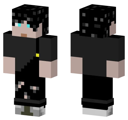 Emo W Overalls Minecraft skin
