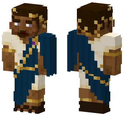 Emperor Garb With Toga Minecraft skin